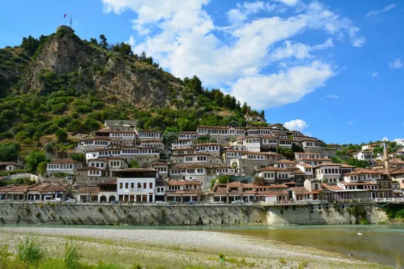 Berat cityscape